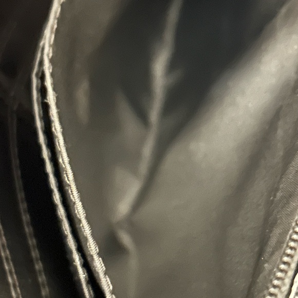 Coach Donnegal Double Zip Black and White Tweed Wristlet Approx. 8 x 4 - Picture 12 of 14